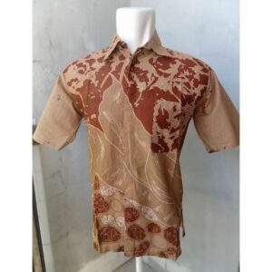 Kemeja Batik Pria Motif Tanah